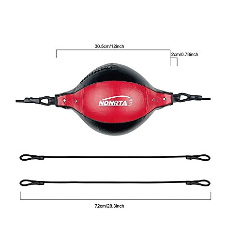 NDNRTA Double End Bag, (Classic Style Upgraded),Improve Reaction Speed, Boxing Equipment, Durable, Double End Punching Bags, Home Gym, Floor to Ceiling, for Boxing (Shipped from The U.S) - 7