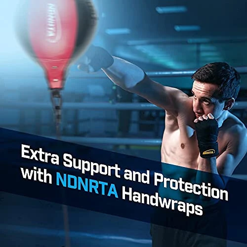 NDNRTA Double End Bag, (Classic Style Upgraded), Improve Reaction Speed, Boxing Equipment, Durable, Double End Punching Bags, Home Gym, Floor to Ceiling, for Boxing (Shipped from The U.S) - NDNRTA