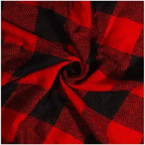 Neal LINK Ayollar uchun katakli sharf adyol o'ta katta hajmli katta sharflar Tartan ro'mollar - 7