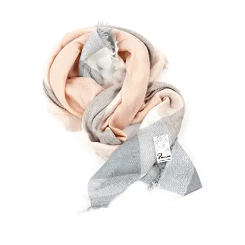 Neal LINK Women's Plaid Scarf Blanket Wrap Warm Tartan Checked Shawl Tartan Scarves PasModazoneina Cape - 7