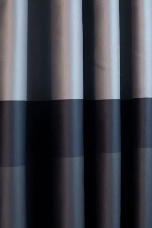 Nebumu Ihal Milano Blackout Curtain Grey Anthracite - 5