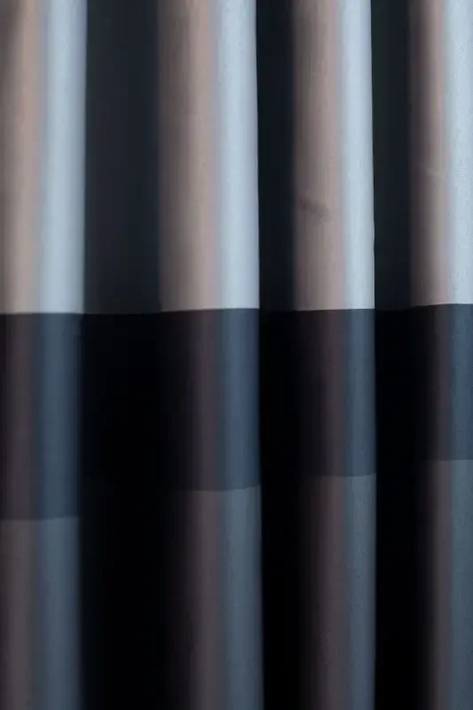 Nebumu Ihal Milano Blackout Curtain Grey Anthracite - 5