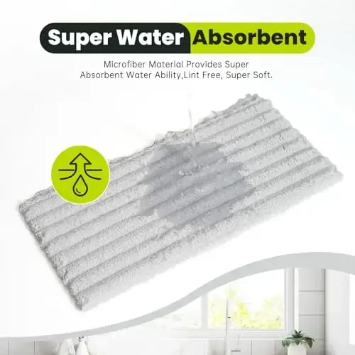 Neessno 12 Pack Cleaning Cloth,Ultra Soft Absorbent Quick Drying Microfiber Cleaning Rags,No Scratches,Reusable,Washable,Lint Free Cleaning Towels for Kitchen,Window,Glass,car,11.8