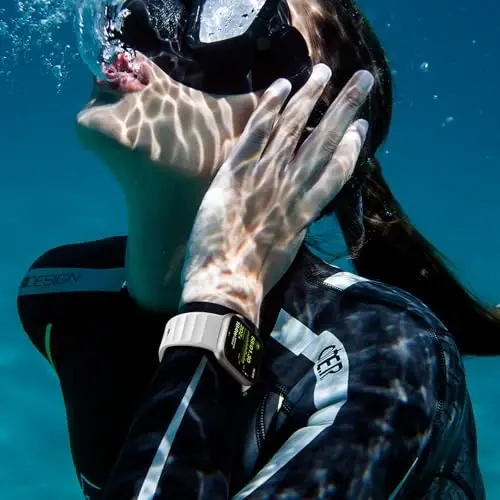 Negatta Sport Band Compatible with Apple Watch 49mm 46mm 45mm 44mm 42mm for Men Women, Soft Silicone Breathable Wristband Replacement Strap for iWatch Ultra 2 SE Series 10 9 8 7 6 5 4 3 2 1 - 2