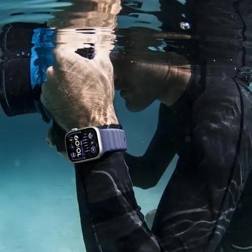 Negatta Sport Band Apple Watch 49mm 46mm 45mm 44mm 42mm erkaklar ayollar uchun mos, Yumshoq silikon nafas oladigan bilaguzuk iWatch Ultra 2 SE Series 10 9 8 7 6 5 4 3 2 1 uchun almashtirish tasmasi - 2