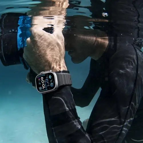 Negatta Sport Band Apple Watch 49mm 46mm 45mm 44mm 42mm erkaklar ayollar uchun mos, Yumshoq silikon nafas oladigan bilaguzuk iWatch Ultra 2 SE Series 10 9 8 7 6 5 4 3 2 1 uchun almashtirish tasmasi - 2
