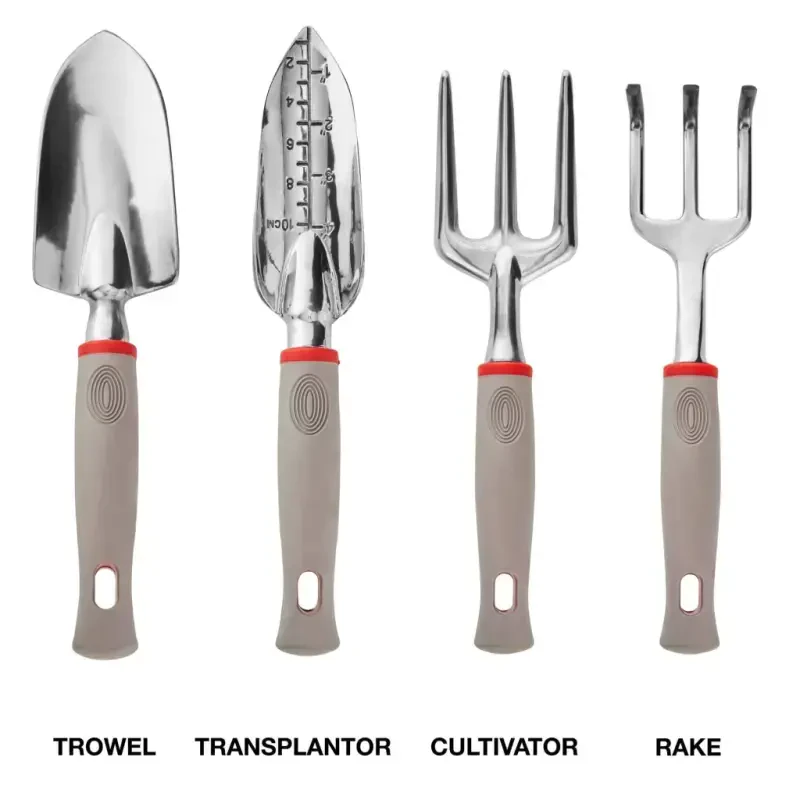 NEIKO 61090A 8 Pc Garden Tool Set, Heavy Duty Gardening Tool Set for Home Garden Planting, Includes Gardening Tool Set Bag for Gardening, Hand Gardening Tools for Women and Men, Gardening Tool Kit - 6