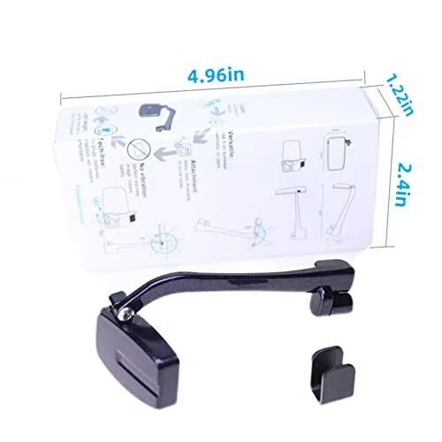 NELboNs Bike Goggles Rearview Mirror 360 Degree Adjustable Lightweight Wide Angle Rotatable Glasses Bike Mirror 1 Piece (Not Included Glasses, Self-Provided Glue) - NELboNs (1)