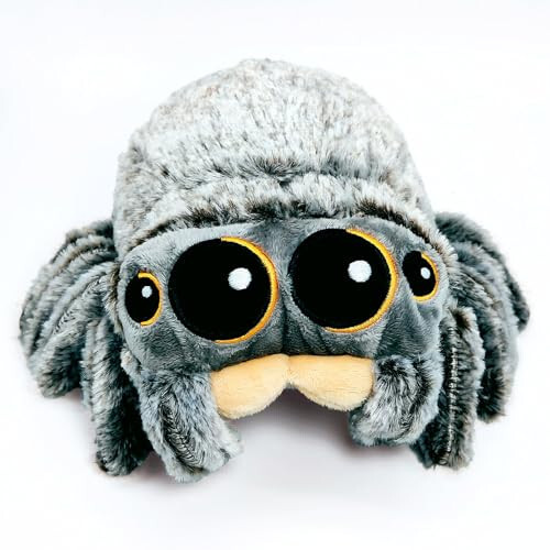 Nenzhu Spider Plush 6.9 inch - Spider Stuffed Animal: Great Jumping Cute Spider Plush Gift for Kids 3+ - 27