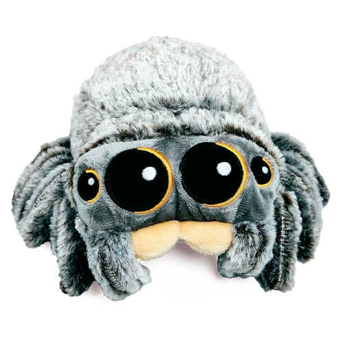 Nenzhu Spider Plush 6.9 inch - Spider Stuffed Animal: Great Jumping Cute Spider Plush Gift for Kids 3+ - 1