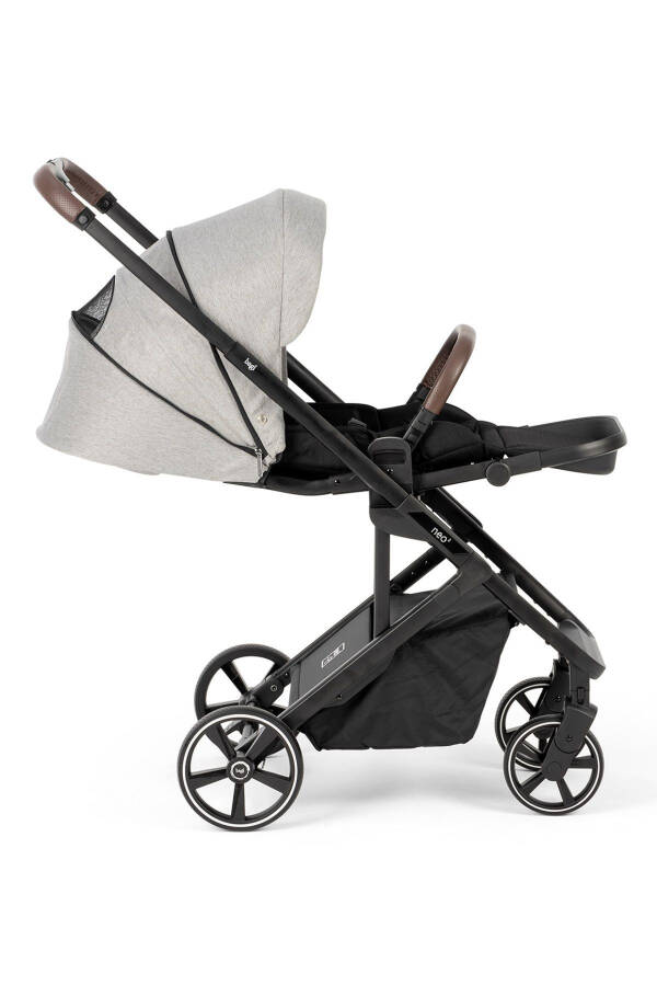 Neo 2 бир қўл билан ёпиладиган ва очиладиган икки томонлама бола араваси - 7