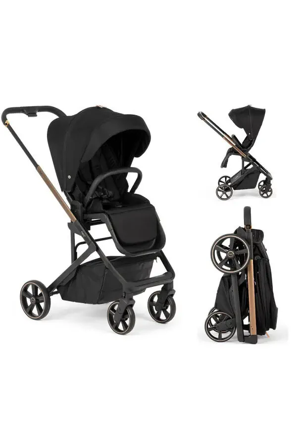 Нео 2 Однорукая складная и раскладная двусторонняя детская коляска - 1