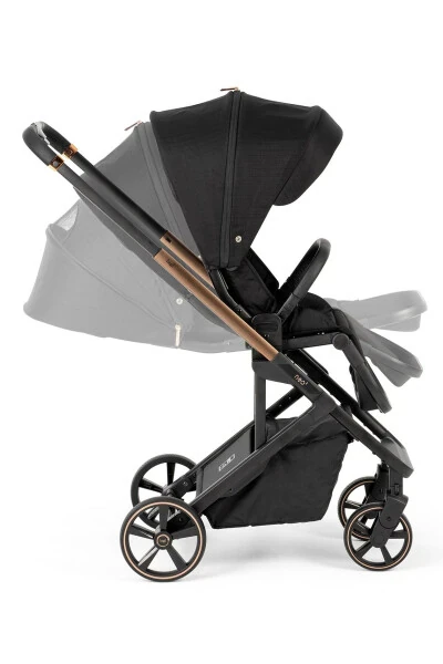 Нео 2 Однорукая складная и раскладная двусторонняя детская коляска - 4