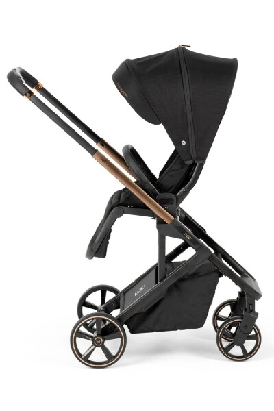 Нео 2 Однорукая складная и раскладная двусторонняя детская коляска - 5