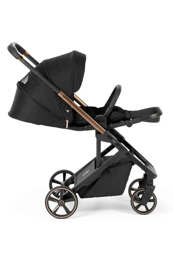Нео 2 Однорукая складная и раскладная двусторонняя детская коляска - 7