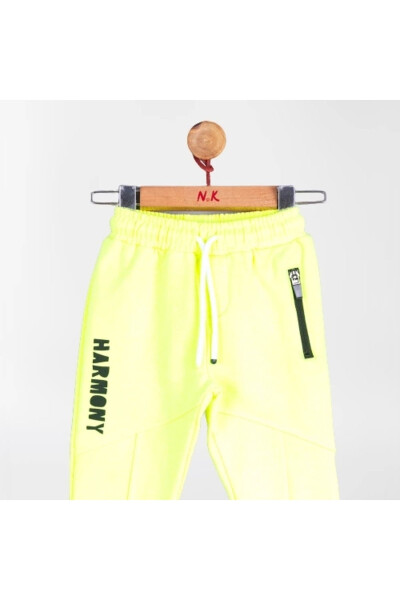Neon sari bolalar uchun erkak chaqaloq shim - NK KIDS (1)