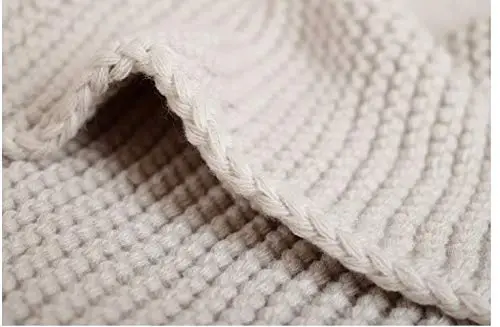 NEOSAN Ayollar Erkaklar Qishki Qalin Kabel Trikotaj O'rash Qo'pol Issiq Sharf - 7