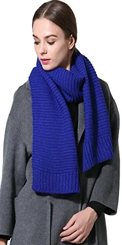 NEOSAN Women Men Winter Thick Cable Knit Wrap Chunky Warm Scarf - 2