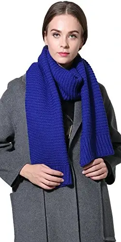 NEOSAN Women Men Winter Thick Cable Knit Wrap Chunky Warm Scarf - 5