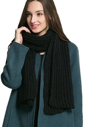 NEOSAN Women Men Winter Thick Cable Knit Wrap Chunky Warm Scarf - NEOSAN