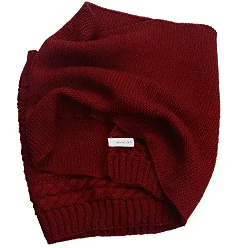 NEOSAN Womens Thick Ribbed Knit Winter Infinity Circle Loop Scarf - 3