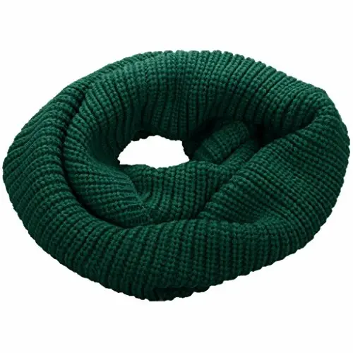 NEOSAN Womens Thick Ribbed Knit Winter Infinity Circle Loop Scarf - 1