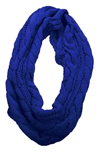 NEOSAN Womens Thick Ribbed Knit Winter Infinity Circle Loop Scarf - 2