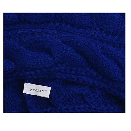 NEOSAN Womens Thick Ribbed Knit Winter Infinity Circle Loop Scarf - 3