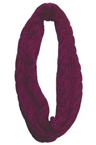 NEOSAN Womens Thick Ribbed Knit Winter Infinity Circle Loop Scarf - 2