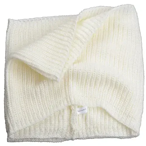 NEOSAN Womens Thick Ribbed Knit Winter Infinity Circle Loop Scarf - 3