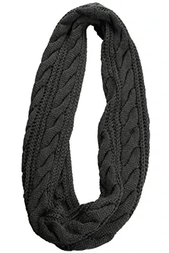 NEOSAN Womens Thick Ribbed Knit Winter Infinity Circle Loop Scarf - 2