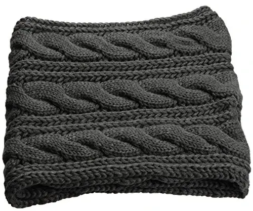 NEOSAN Womens Thick Ribbed Knit Winter Infinity Circle Loop Scarf - 3