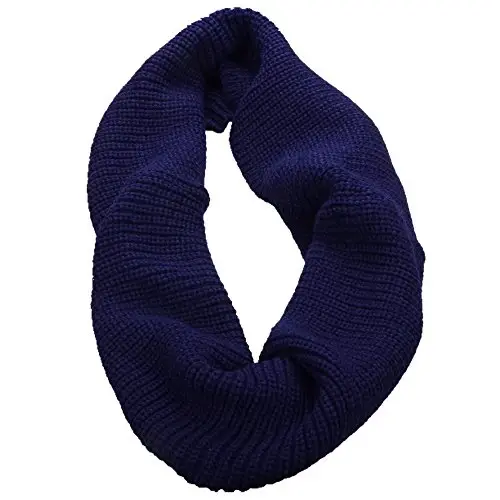 NEOSAN Womens Thick Ribbed Knit Winter Infinity Circle Loop Scarf - 2