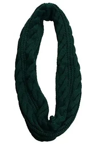 NEOSAN Womens Thick Ribbed Knit Winter Infinity Circle Loop Scarf - 2