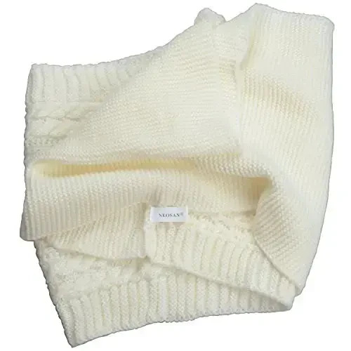 NEOSAN Womens Thick Ribbed Knit Winter Infinity Circle Loop Scarf - 7