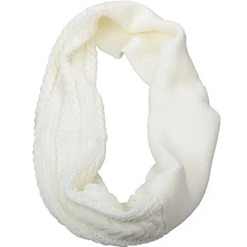 NEOSAN Womens Thick Ribbed Knit Winter Infinity Circle Loop Scarf - 5