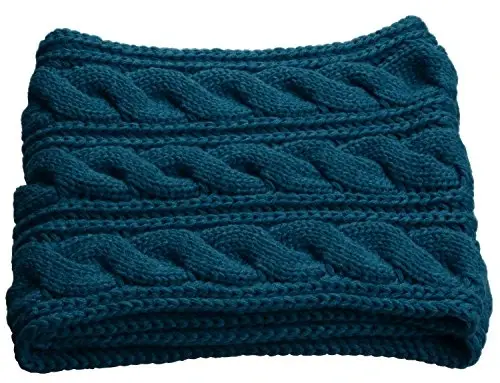 NEOSAN Womens Thick Ribbed Knit Winter Infinity Circle Loop Scarf - 3