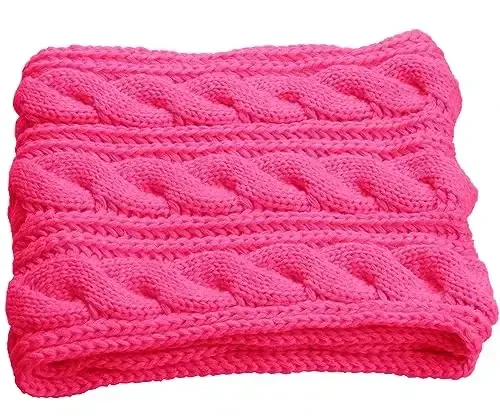 NEOSAN Womens Thick Ribbed Knit Winter Infinity Circle Loop Scarf - NEOSAN (1)