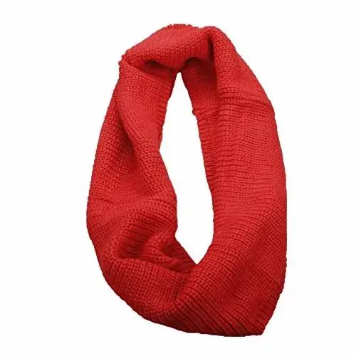 NEOSAN Womens Thick Ribbed Knit Winter Infinity Circle Loop Scarf - NEOSAN (1)