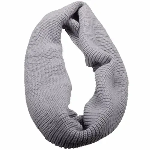 NEOSAN Womens Thick Ribbed Knit Winter Infinity Circle Loop Scarf - 2