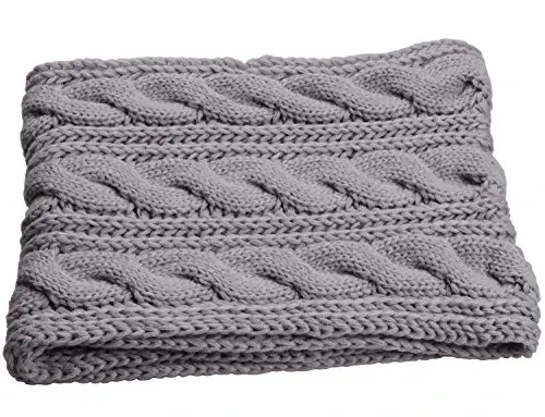 NEOSAN Womens Thick Ribbed Knit Winter Infinity Circle Loop Scarf - 3