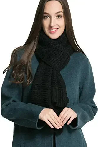 NEOSAN Women Men Winter Thick Cable Knit Wrap Chunky Warm Scarf - 3