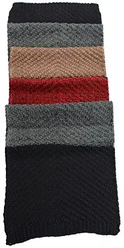 NEOSAN Women Men Winter Thick Cable Knit Wrap Chunky Warm Scarf - 6