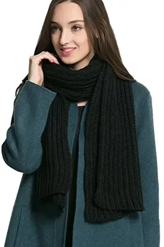 NEOSAN Women Men Winter Thick Cable Knit Wrap Chunky Warm Scarf - NEOSAN