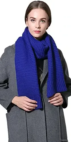 NEOSAN Women Men Winter Thick Cable Knit Wrap Chunky Warm Scarf - 5