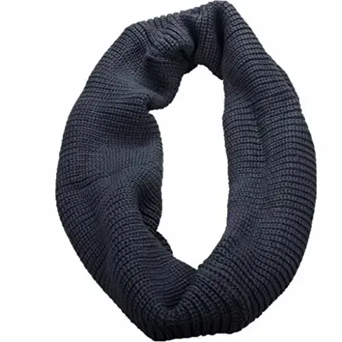 NEOSAN Womens Thick Ribbed Knit Winter Infinity Circle Loop Scarf - 2