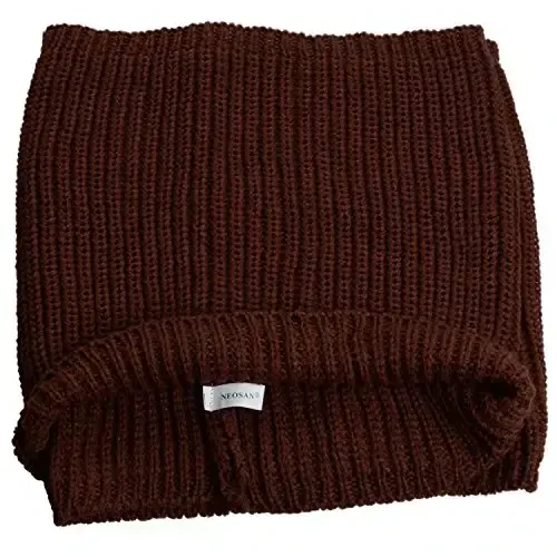 NEOSAN Womens Thick Ribbed Knit Winter Infinity Circle Loop Scarf - 6