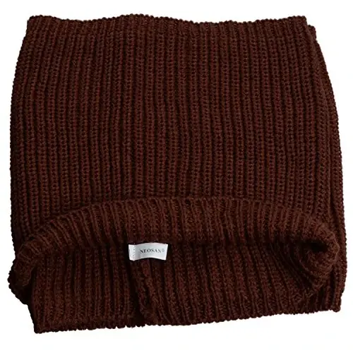 NEOSAN Womens Thick Ribbed Knit Winter Infinity Circle Loop Scarf - 3