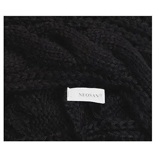 NEOSAN Womens Thick Ribbed Knit Winter Infinity Circle Loop Scarf - 5