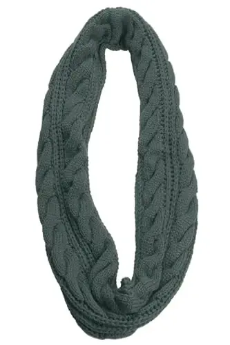 NEOSAN Womens Thick Ribbed Knit Winter Infinity Circle Loop Scarf - 3